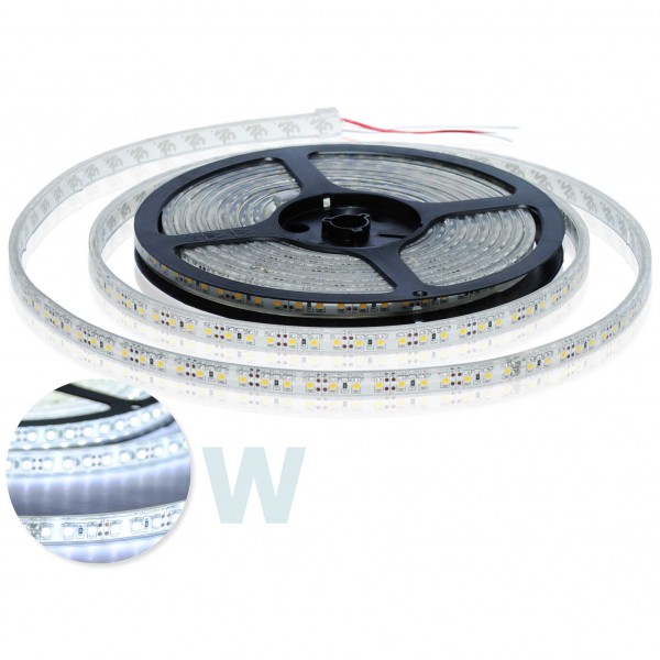 Flexibele Waterdichte IP68 LED strip Puur Wit 3528 120 LED/m - Per meter